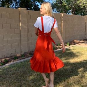 Free People Back-tie Dress